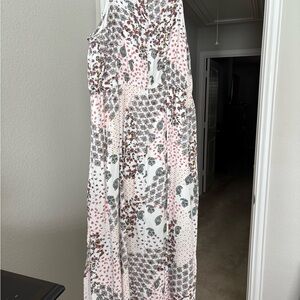 Maurices White Cream Halter MidiSundress